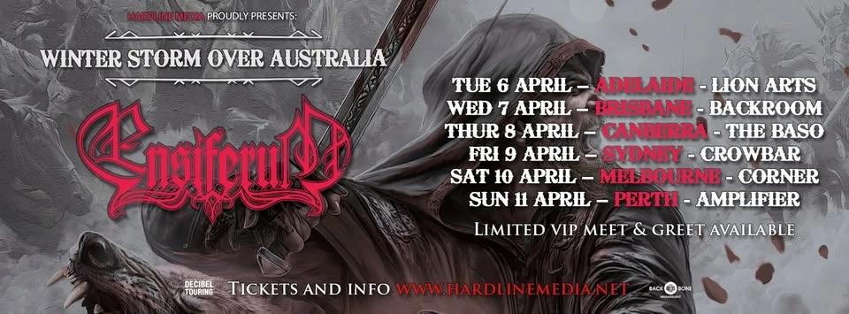ENSIFERUM - Winter Storm Over Australia - Sydney - Crowbar - Fri 9 April