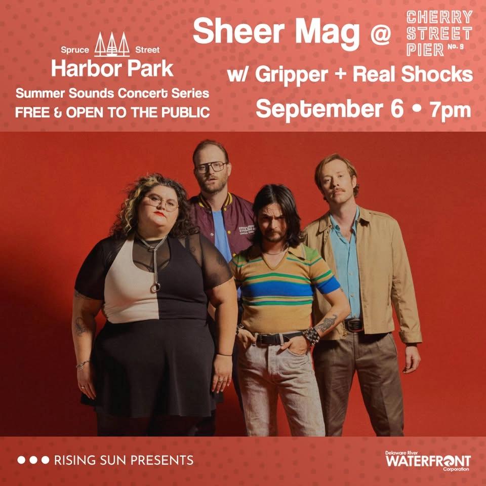 Sheer Mag at Cherry Street Pier 9/6