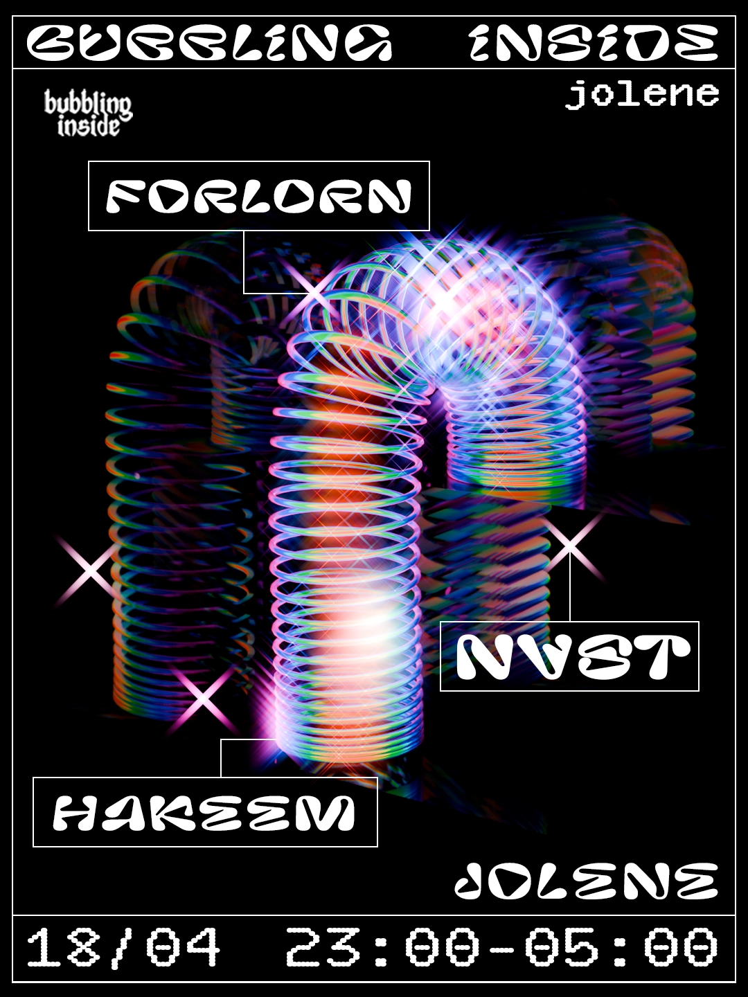 Bubbling Inside with NVST, HAKEEM & forlorn