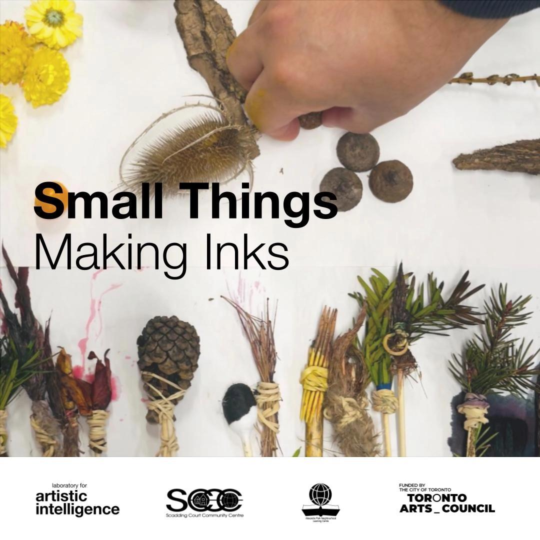 Small Things: Making Inks