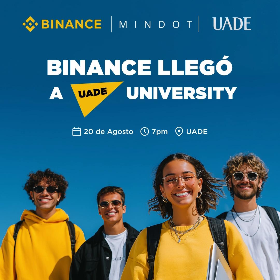 Binance University Tour - UADE