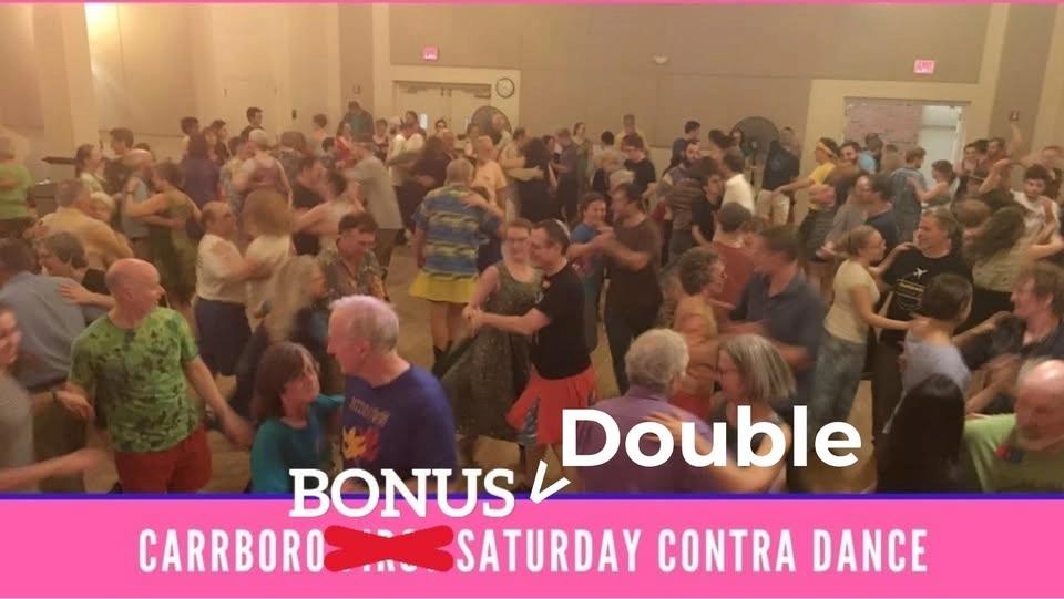 Carrboro Bonus DOUBLE Saturday Contra Dance! Missing Lynx with Adina Gordon