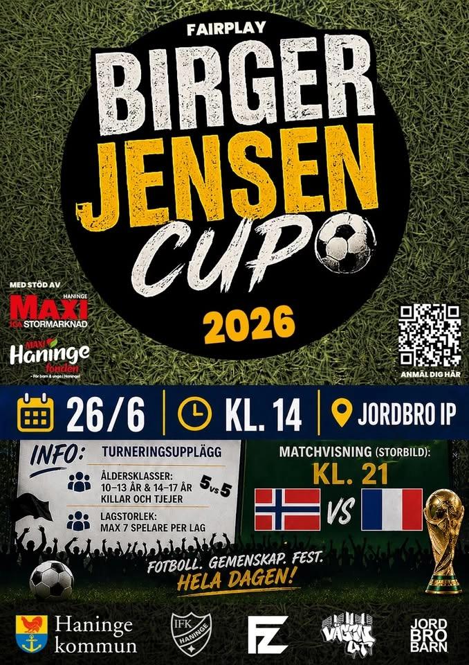 Birger Jensen Cup 2026 m. VM-visning