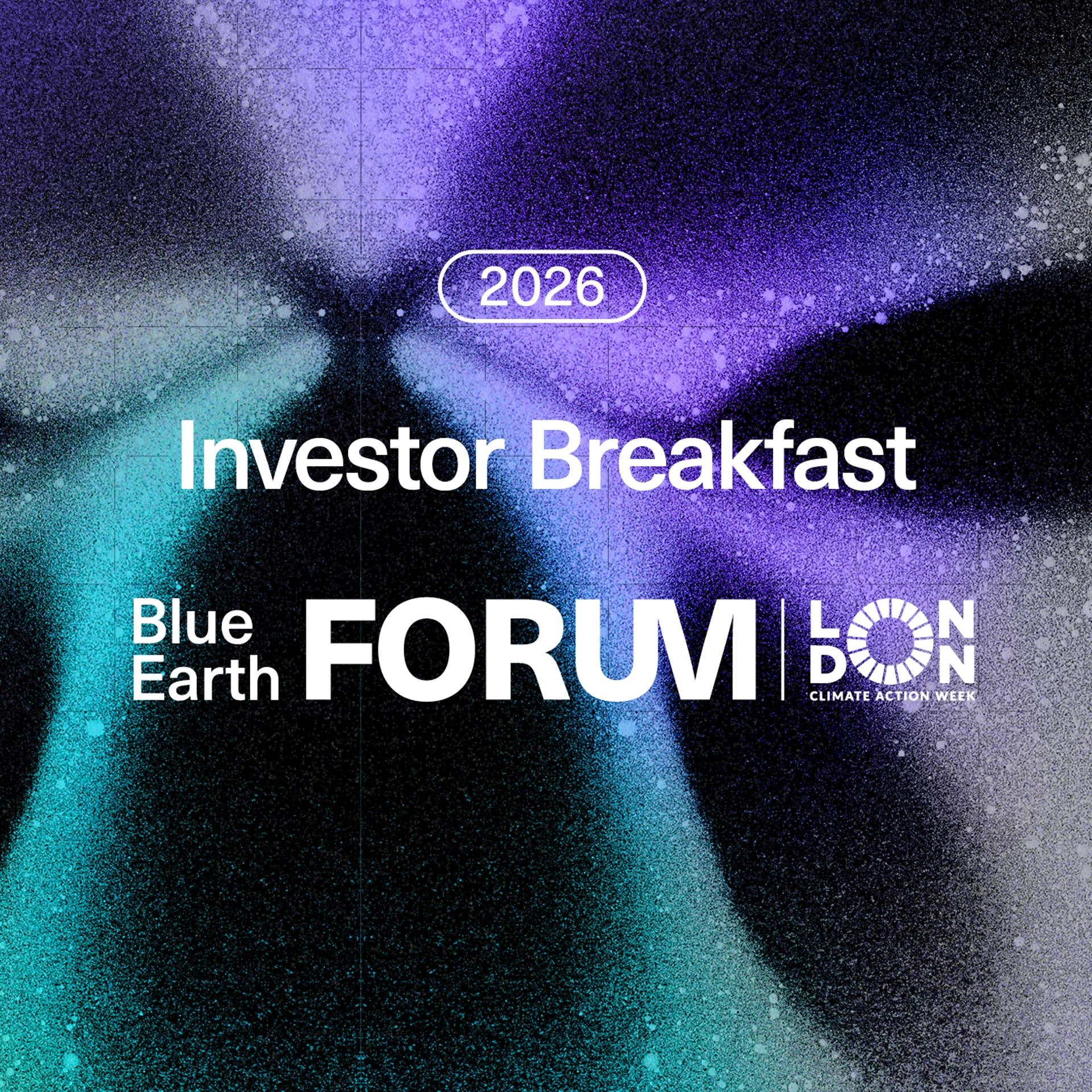 Investor Breakfast - Blue Earth Forum