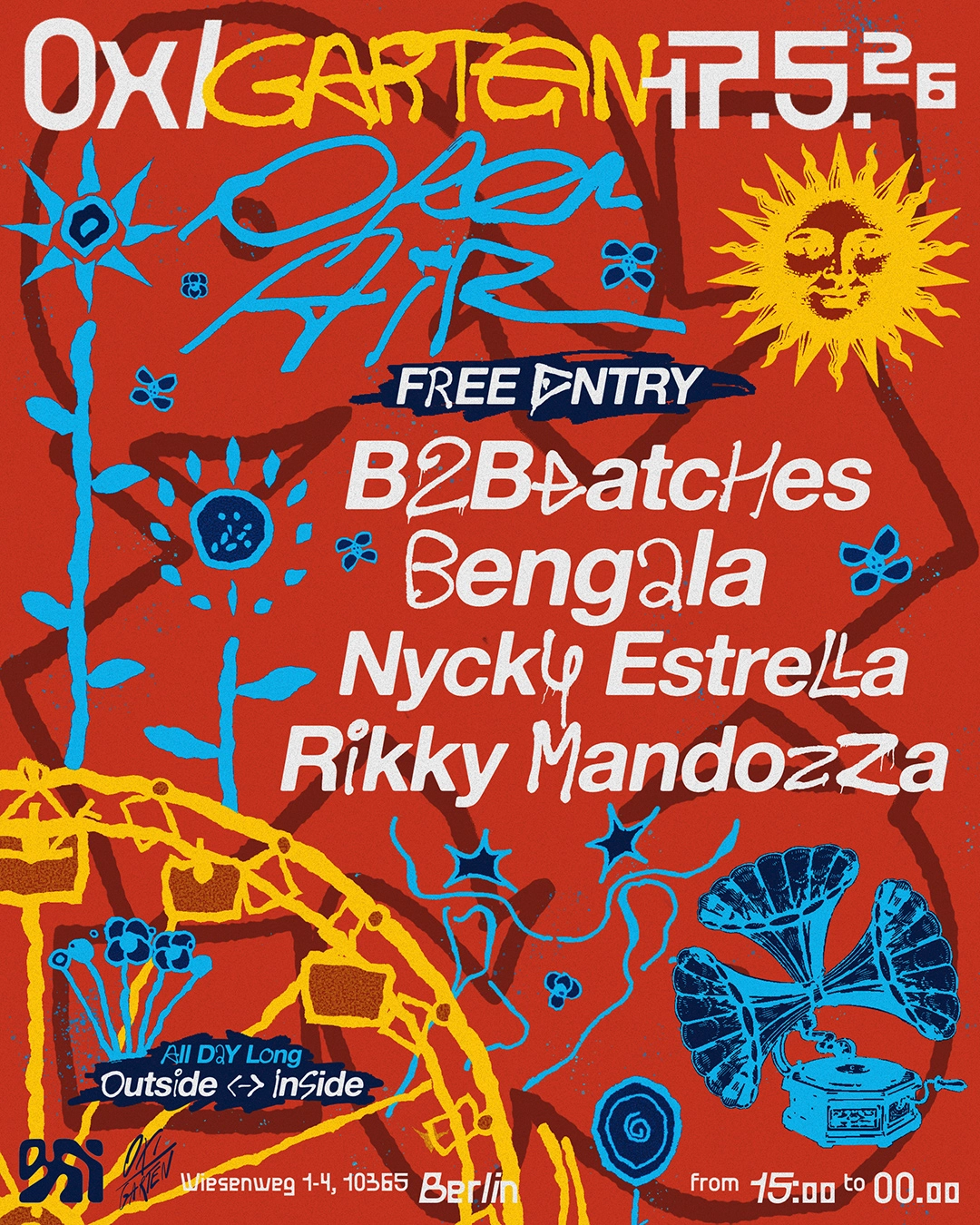 OXIgarten FREE SUNDAY OPEN AIR & INDOOR