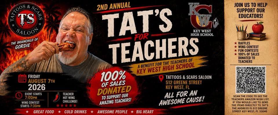 2nd Annual Tats for Teachers