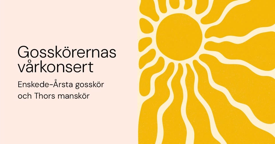 Gosskörernas vårkonsert