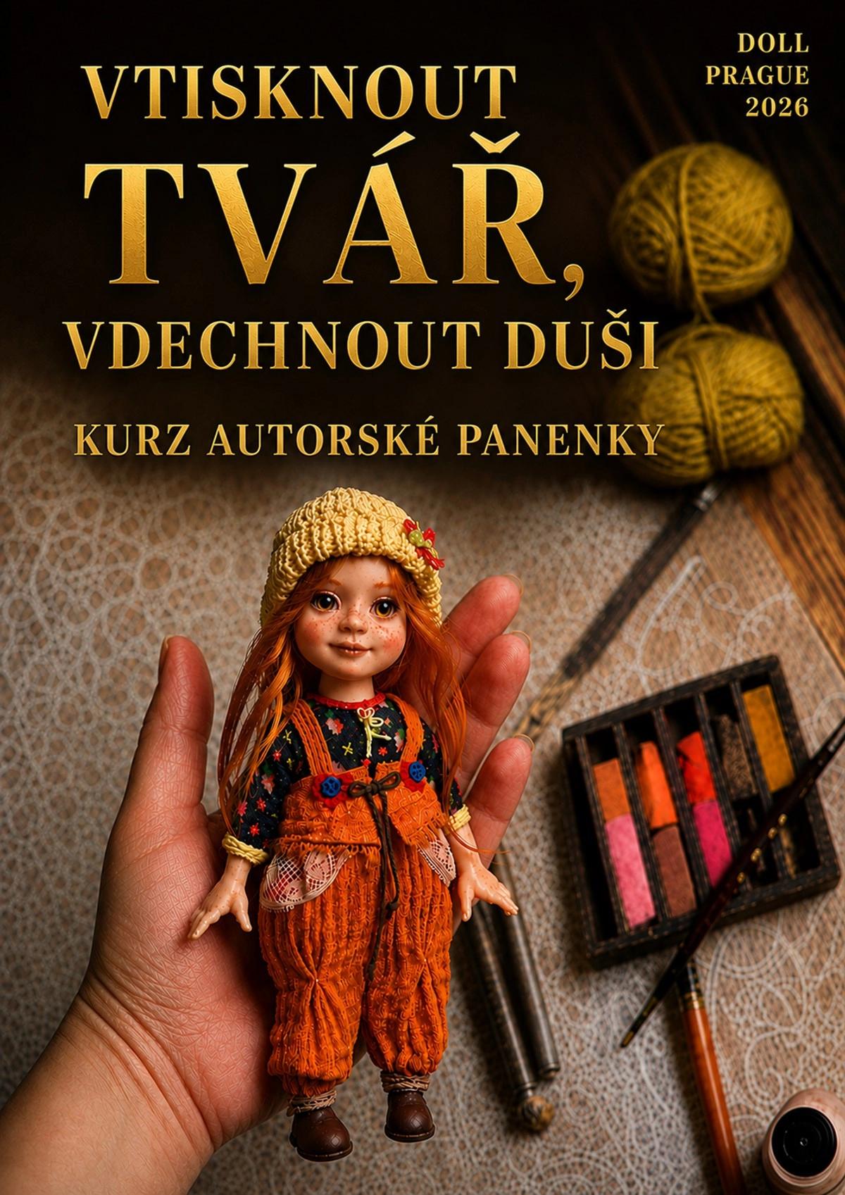 Vtisknout tvář, vdechnout duši - Kurz autorské panenky