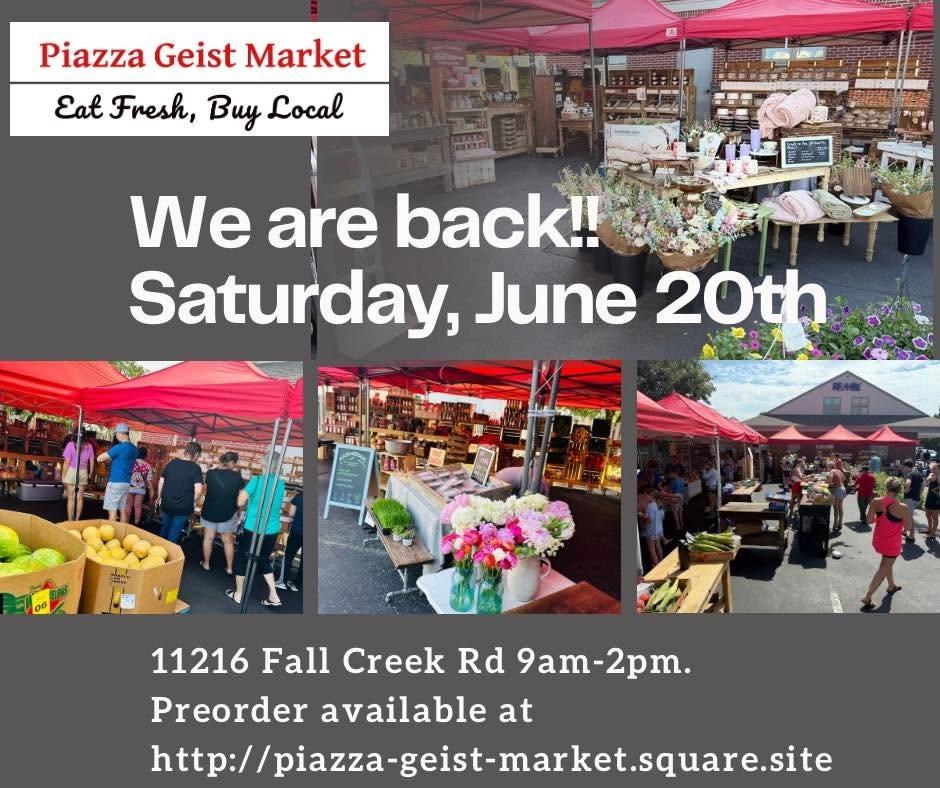 Piazza Geist Market-outdoor farm market
