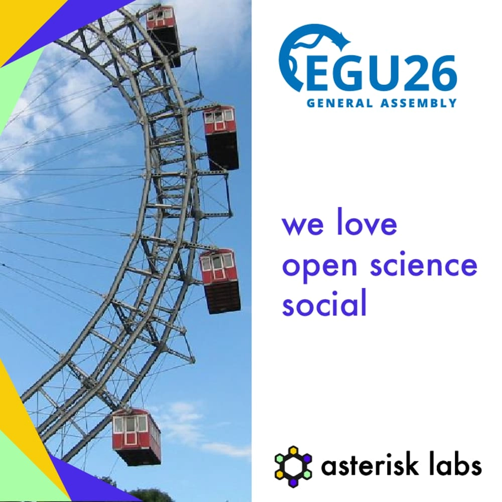 we love open science social đ§Ș @ EGU
