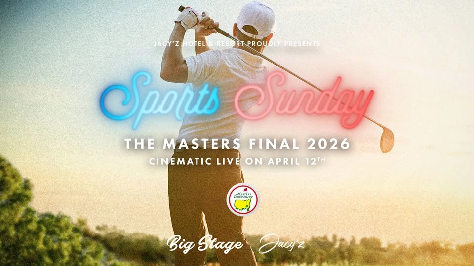 Sports Sunday - The Masters Final 2026