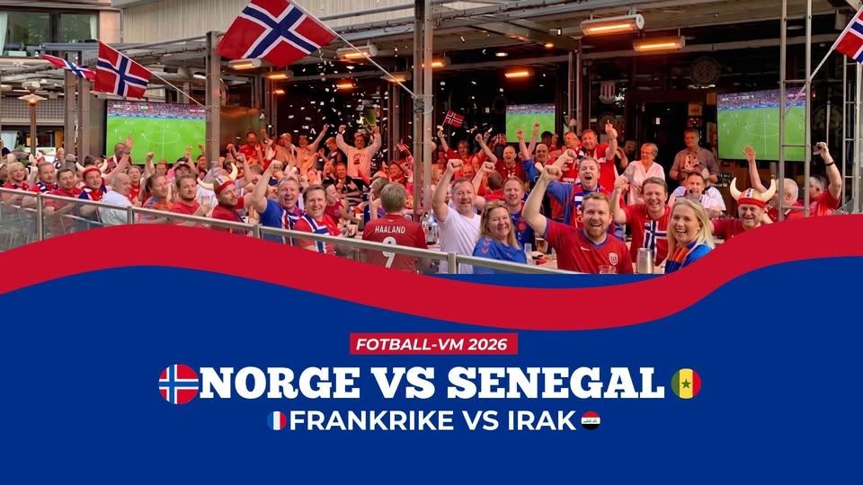 Norge vs Senegal | Mandag kveld & Nattåpent