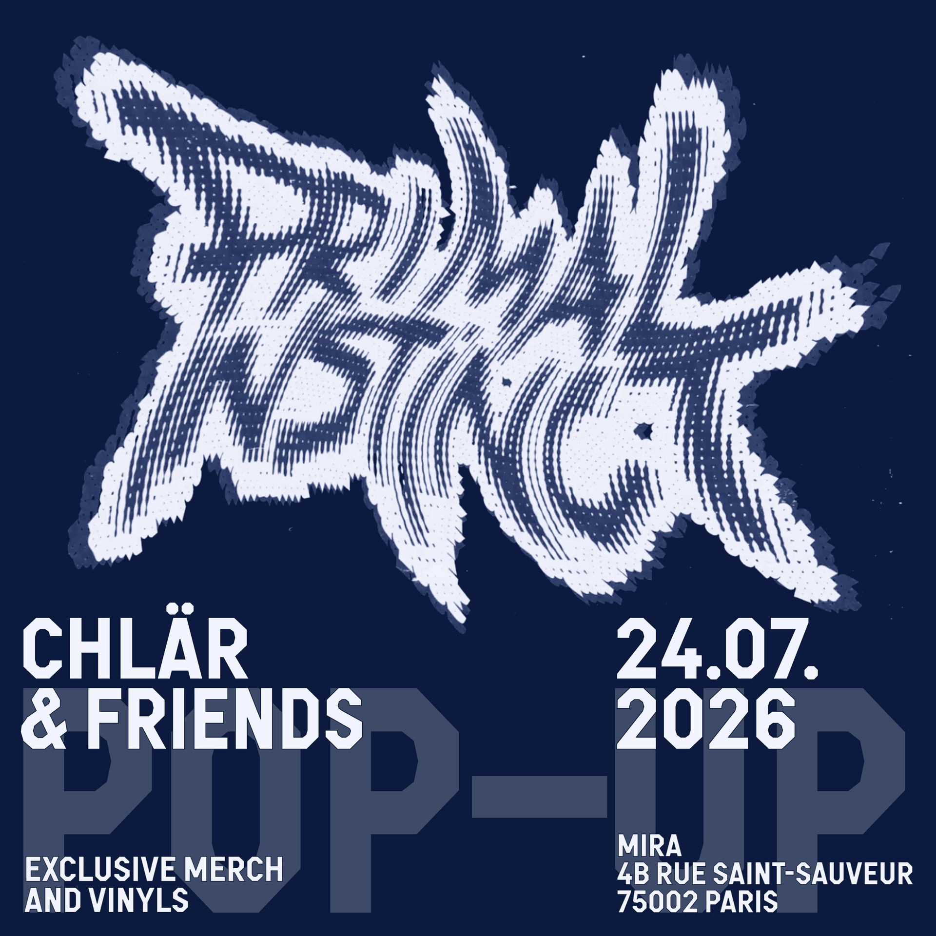 Primal Instinct Pop Up @ MIRA PARIS