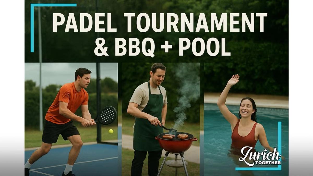 Padel, BBQ & Swim (Tickets Required)