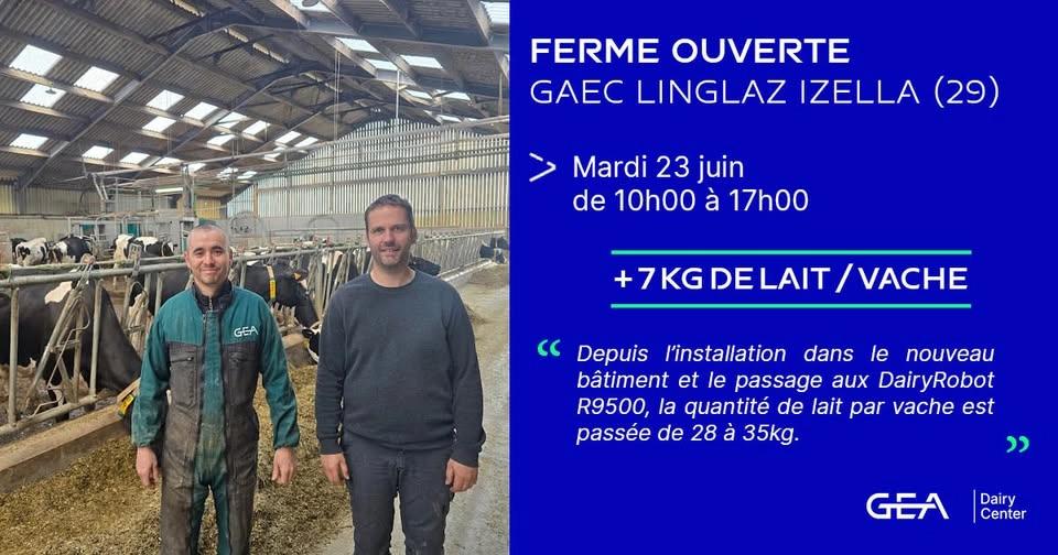 💚🐄 Ferme Ouverte au GAEC Linglaz Izella (29)
