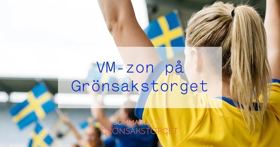 VM-zon på Grönsakstorget