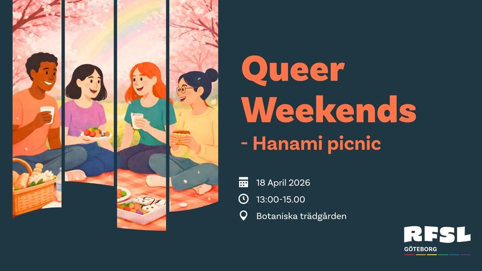 Queer Weekends – Hanami-picknick i Botaniska Trädgården