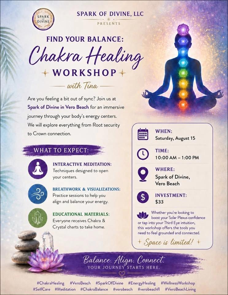 Chakra Healing Workshop with Tina