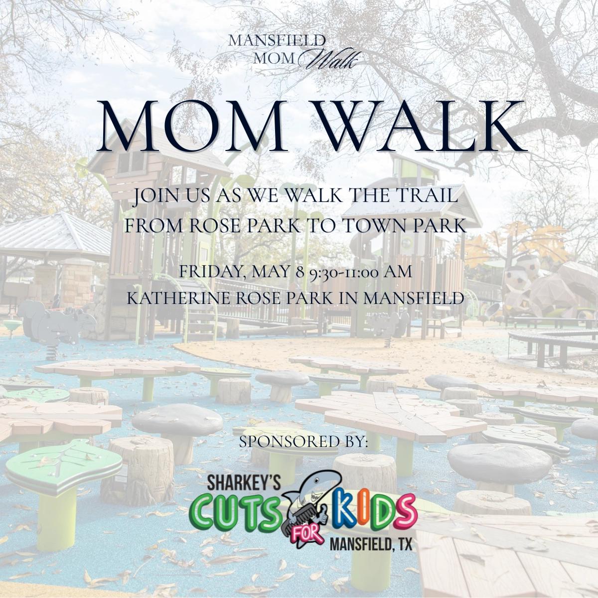 Mom Walk at Katherine Rose Park