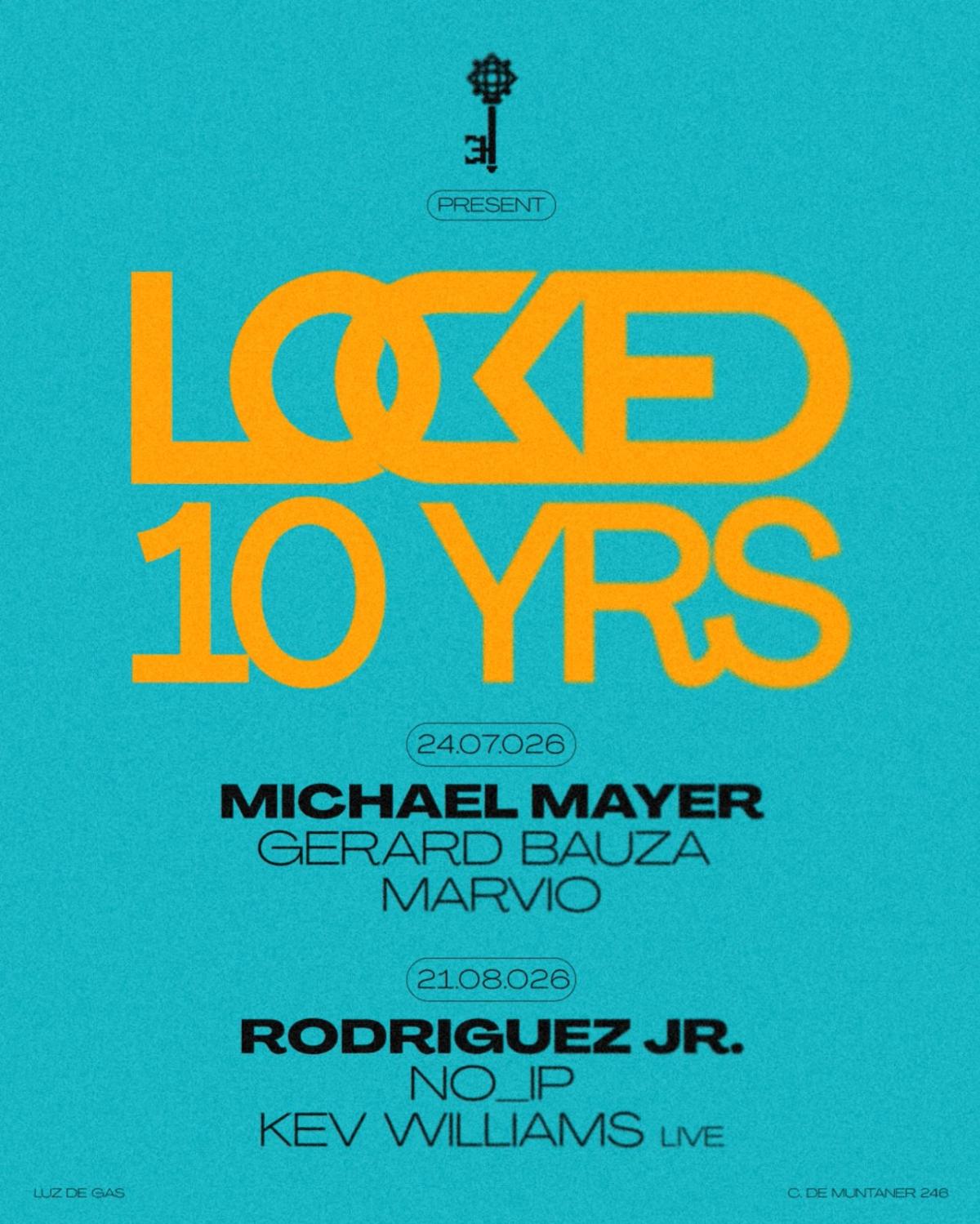 LOCKED 10 YEARS