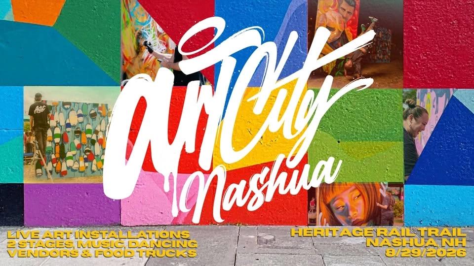 ArtCity Nashua: 20 Artists, 8 Walls, 2 Stages, 1 Day