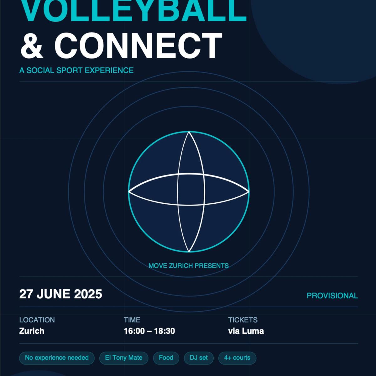 🏐 VOLLEY & CONNECT - A Social Sport Experience