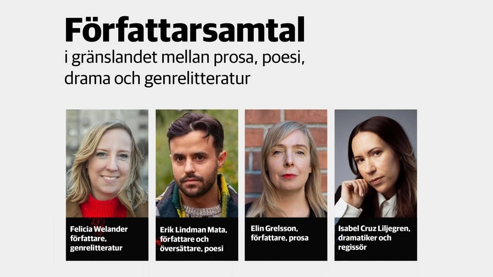 Författarsamtal på K&KA