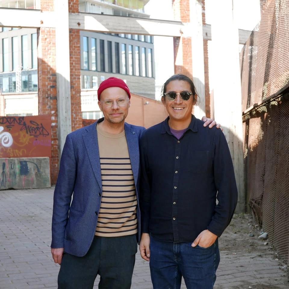 Alejandro Montes de Oca and Otso Aavanranta: found objects in a bench