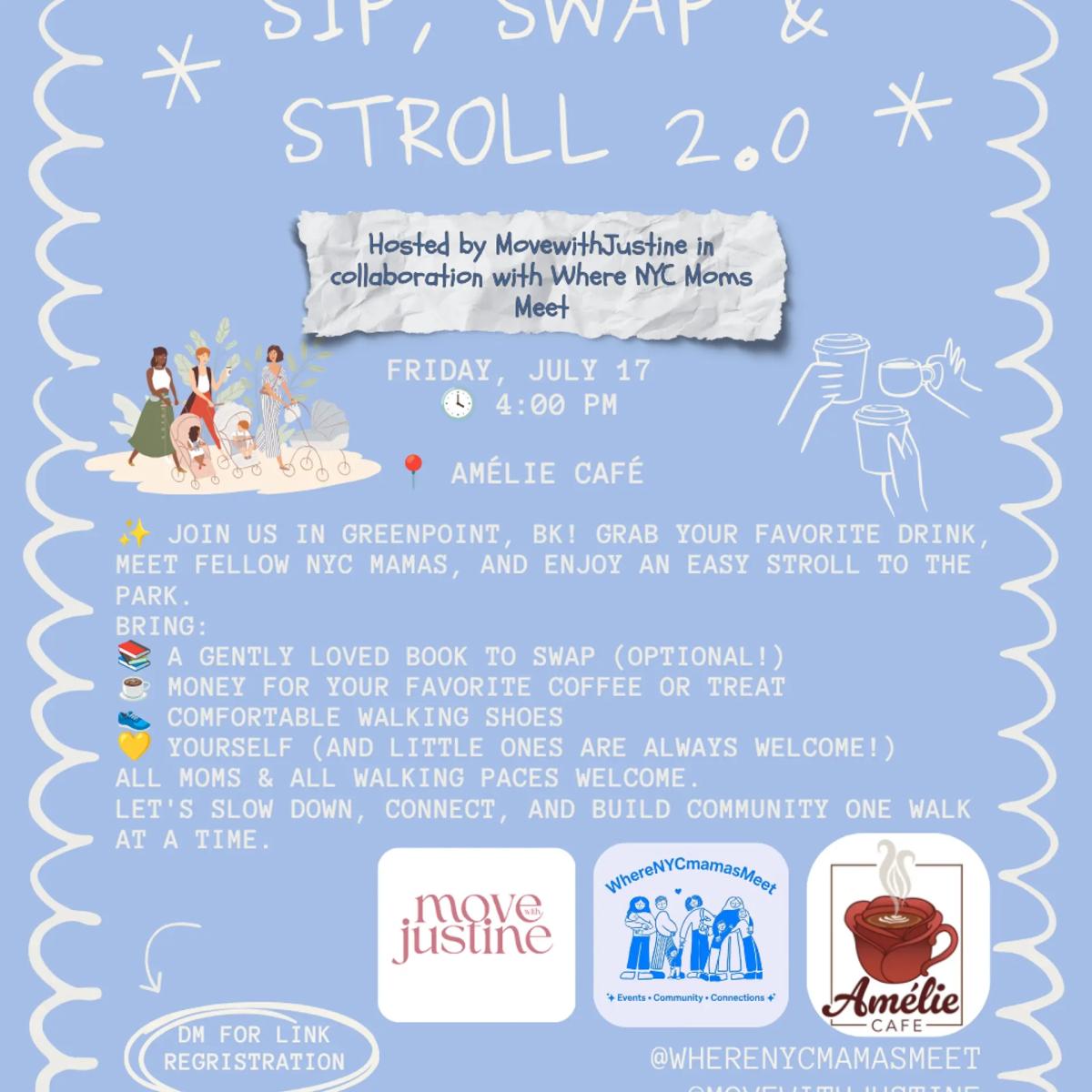 Sip, Swap & Stroll 2.0
