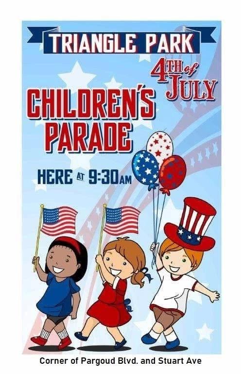 Triangle Park 4th of July Children's Parade