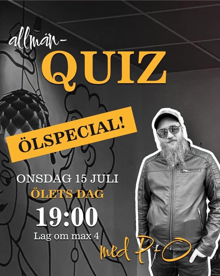 Ölquiz med P-O