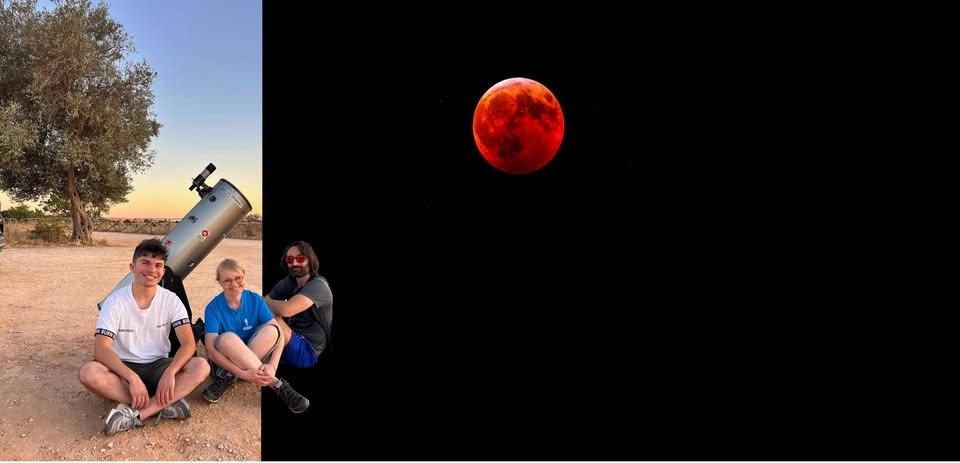 Luna delle Fragole dalla Cava di Bauxite