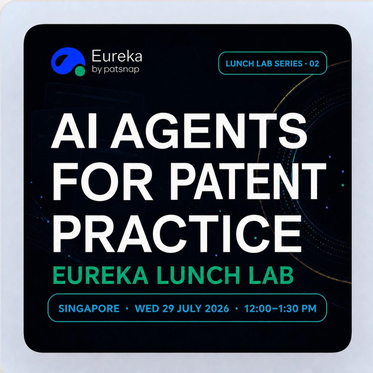 AI for Patent Search, Drafting & FTO | Singapore Lunch Lab