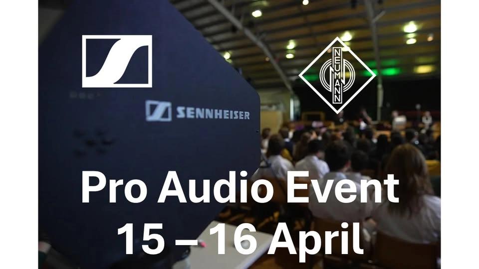 Pro audio-event 15 - 16 april