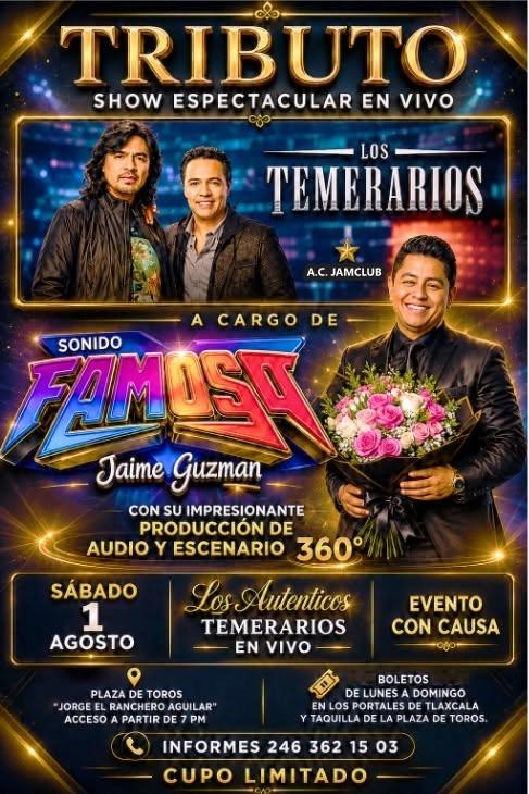 "Gran Tributo a los Temerarios"
