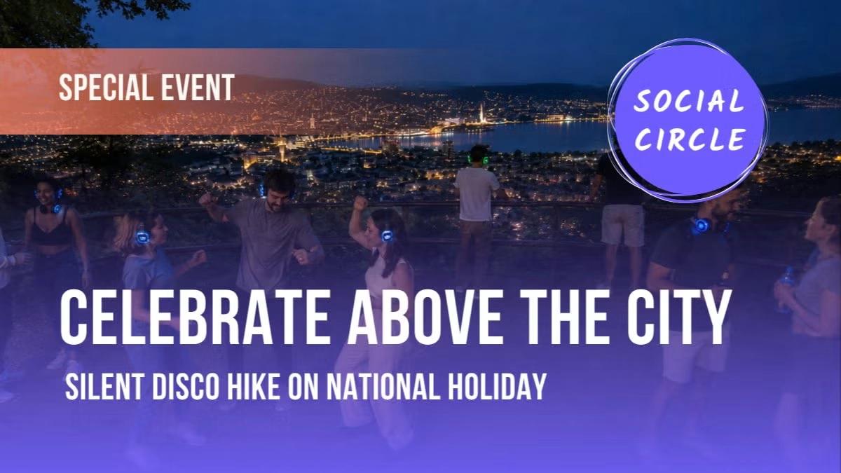 Silent Disco Hike on National Holiday