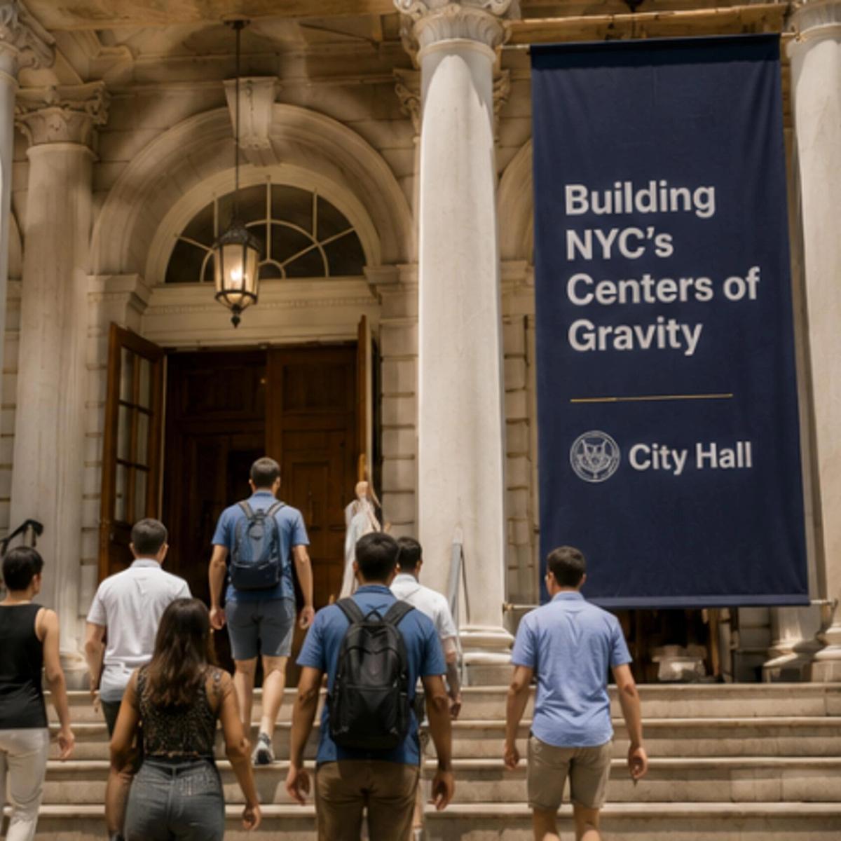 Centers of Gravity @ NYC City Hall