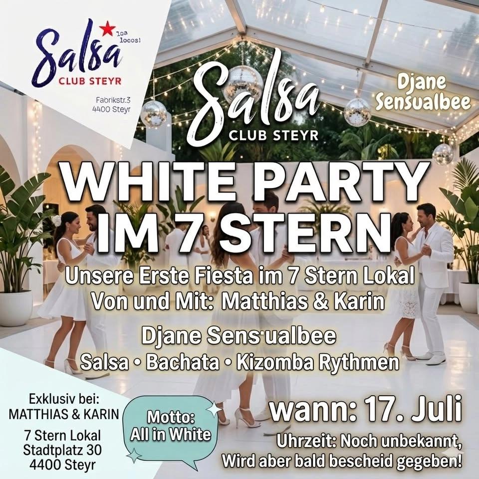 Fiesta White Party im 7 Stern
