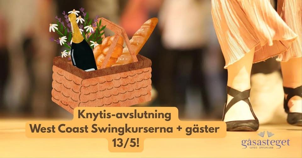 Knytisavslutning West Coast Swing