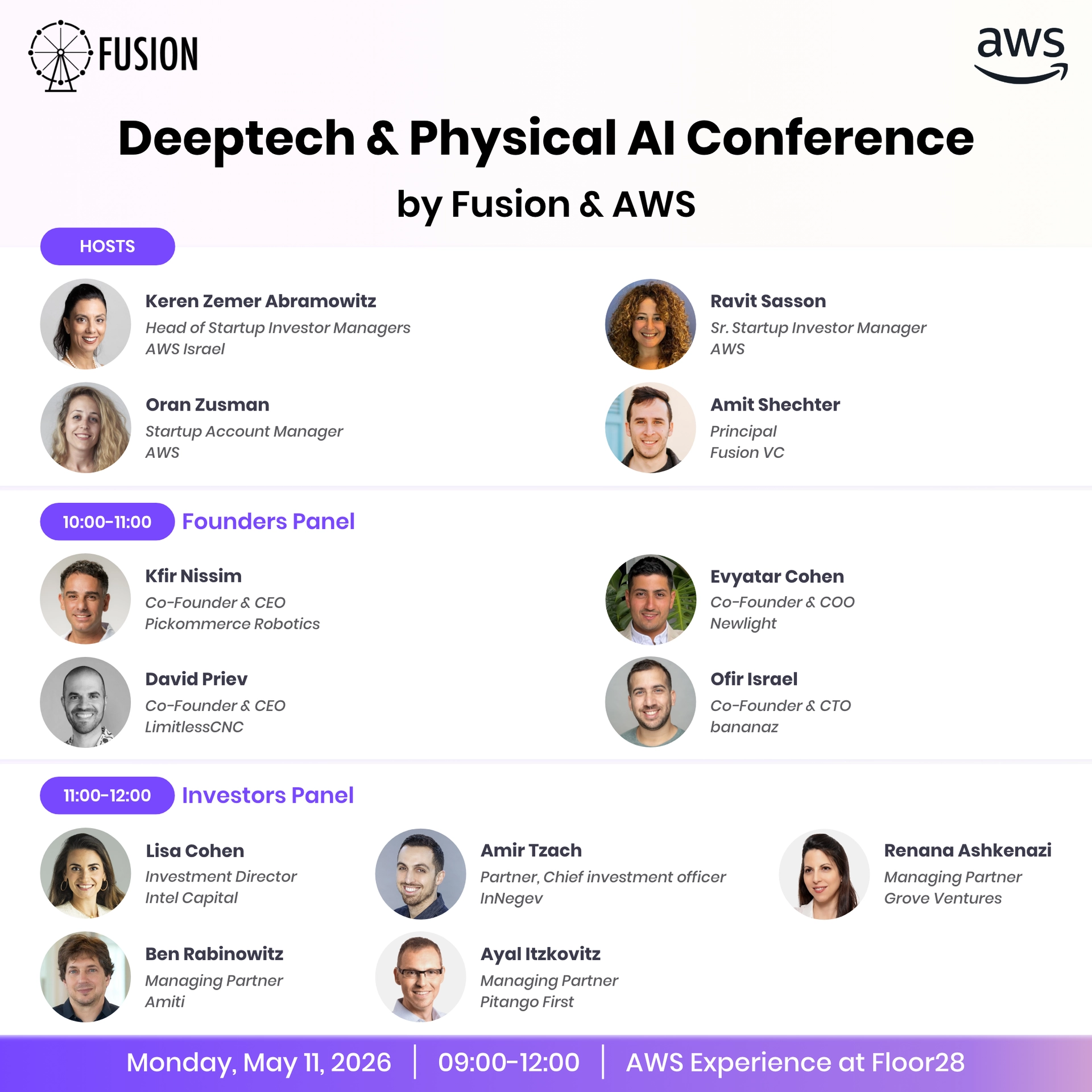Deeptech & Physical AI Conference - by Fusion & AWS