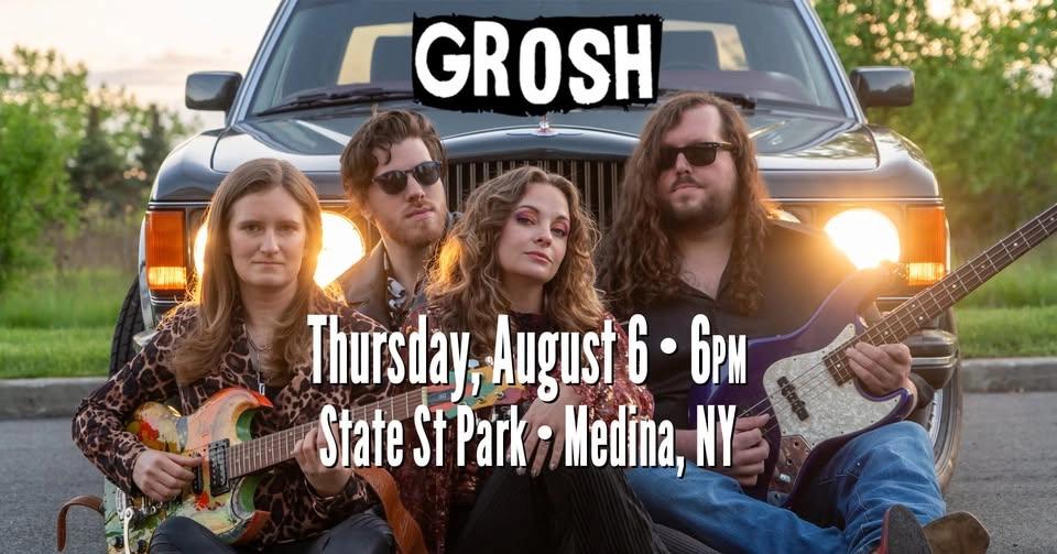 Grosh at Medina Blue Thursdays Finale • Gritty, Groove-Driven Rock