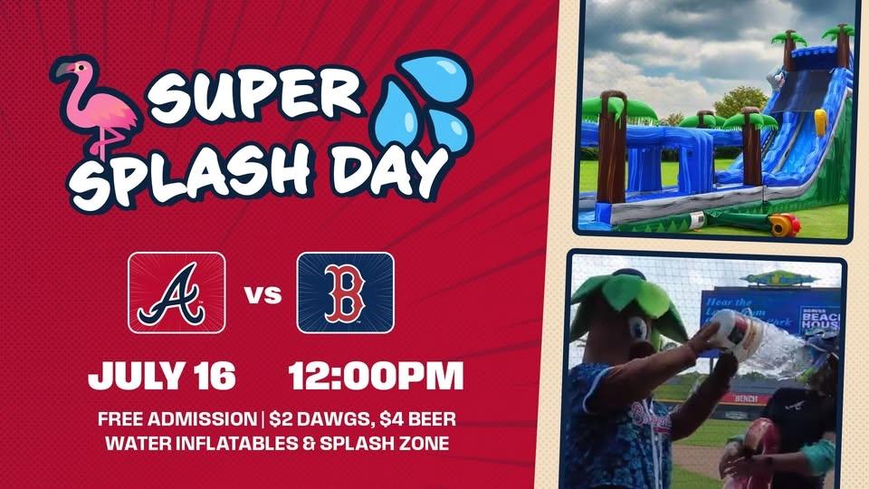 Super Splash Day - FCL Braves Game