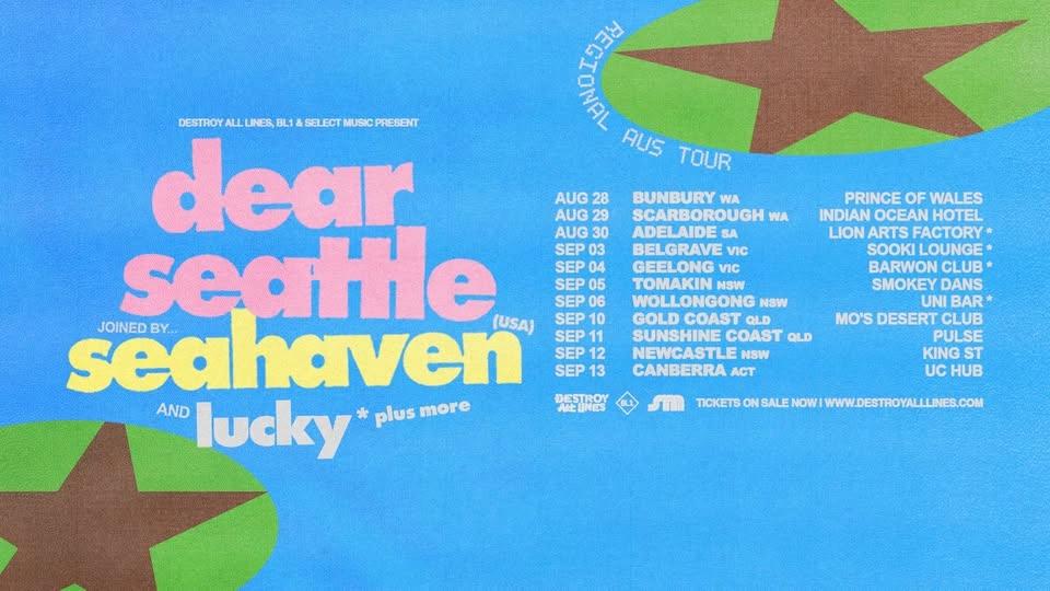 Dear Seattle Regional Tour 2026 with Seahaven (usa) // Canberra