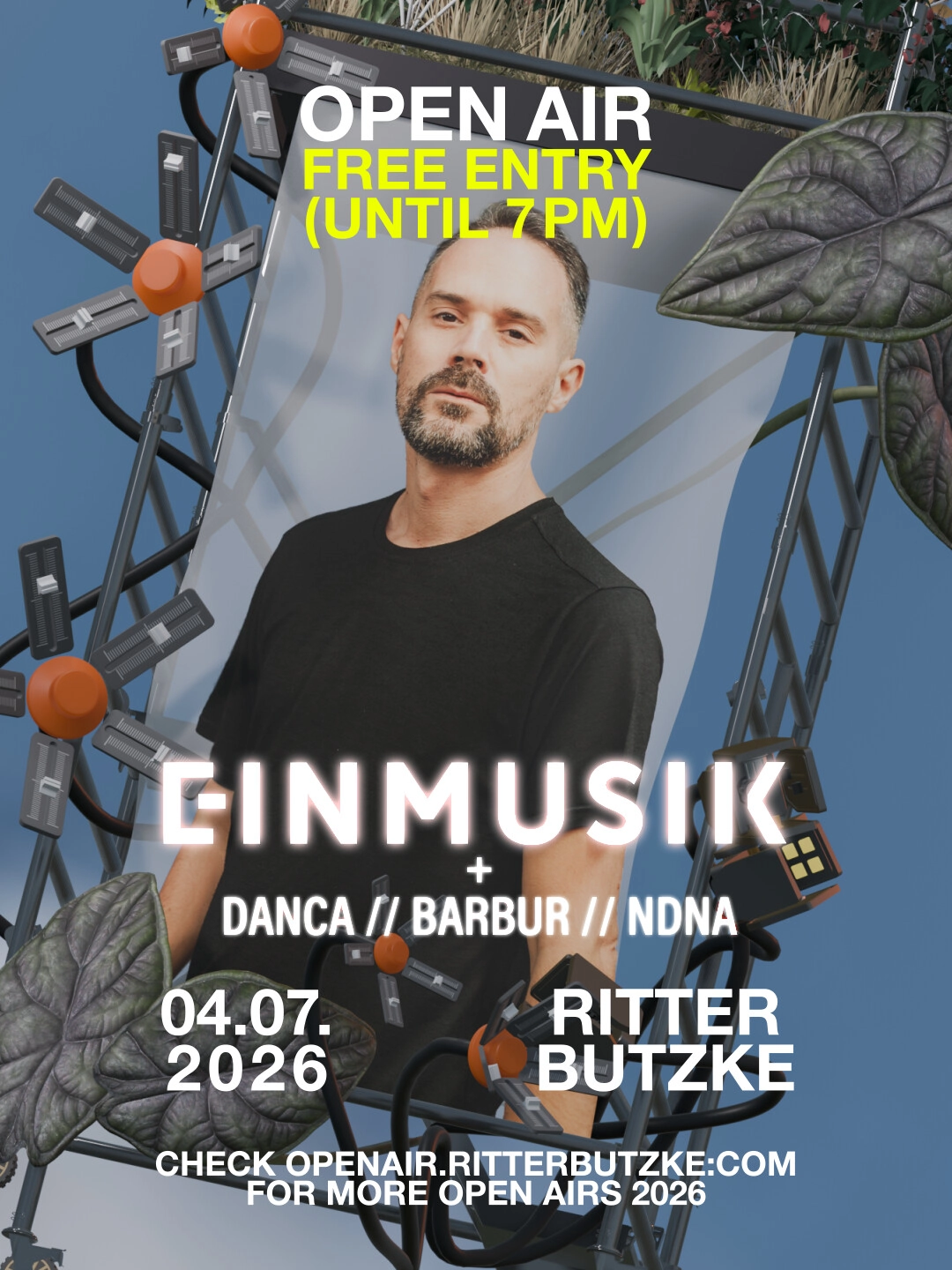 Einmusik (Open Air) - free entry until 7pm