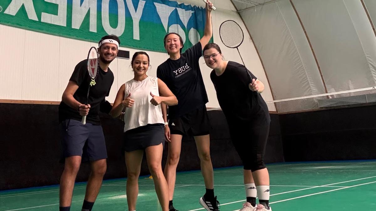 Badminton & Beer!