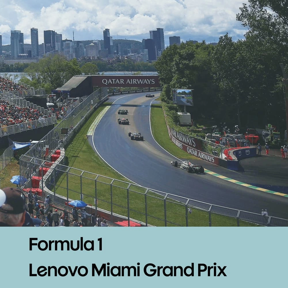 Formula 1 Lenovo Grand Prix Du Canada Race Viewing