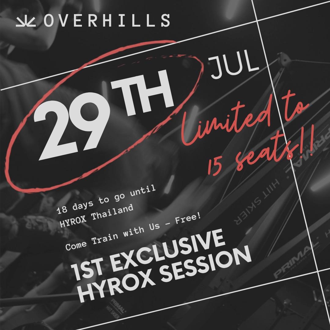 OVERHILLS 1st Exclusive HYROX Session