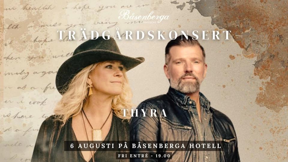 Trädgårdskonsert med Thyra