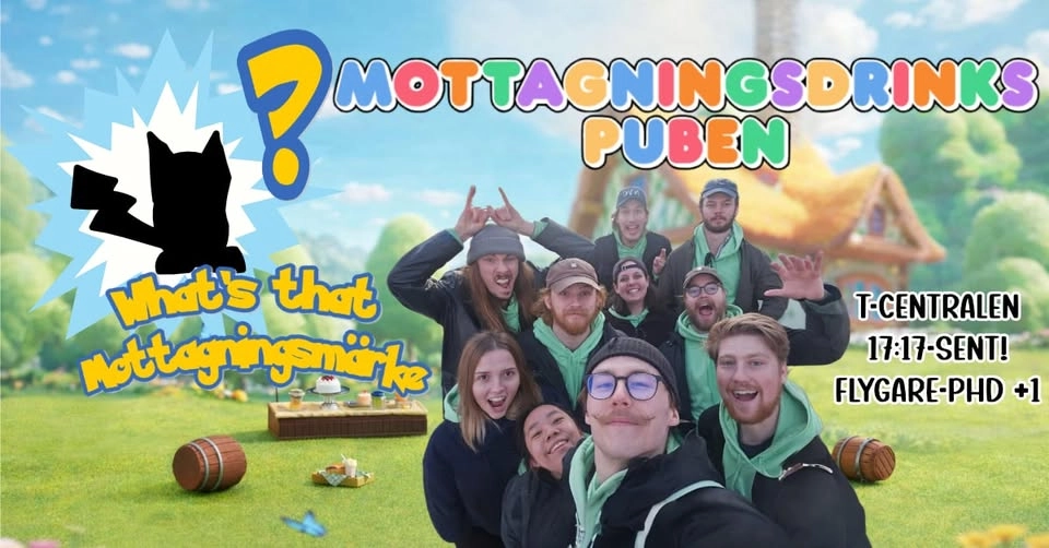 MOTTAGNINGSDRINKSPUBEN