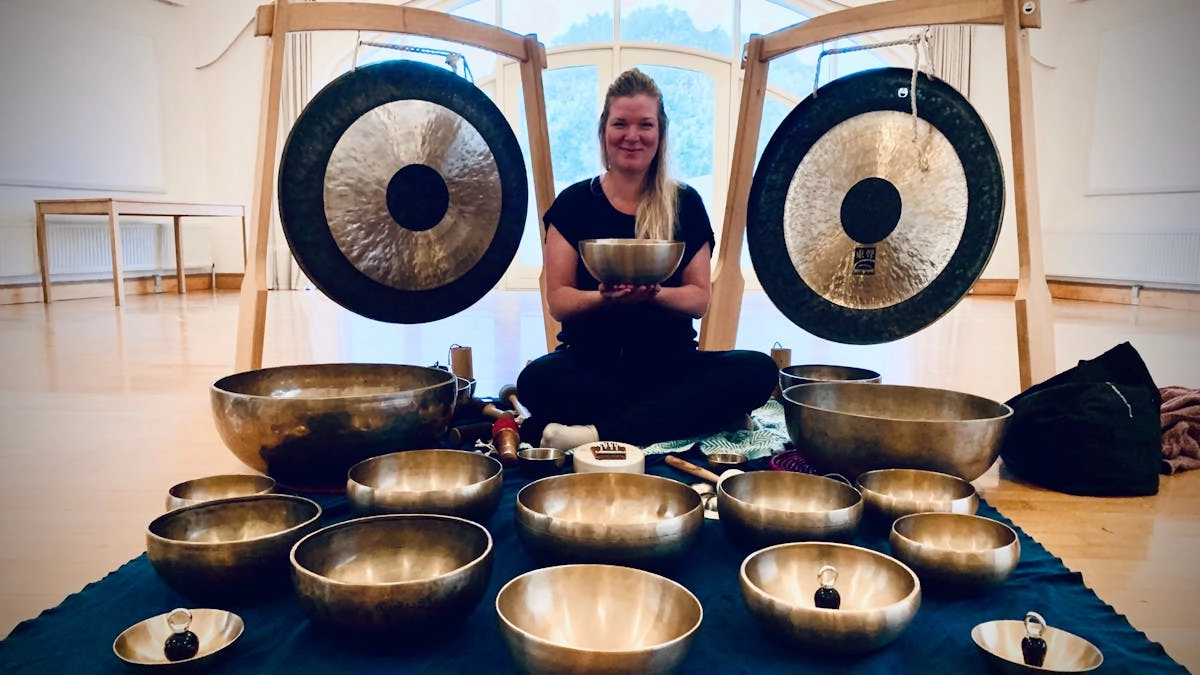 Skanderborg: Nymåne-klang og gongbad med Anne Viese i Audonicon - d. 15. april 2026